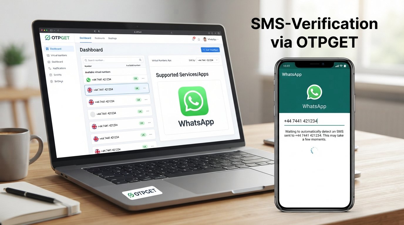 Receive WhatsApp SMS From UK Online: OTPGET Step-by-Step Guide