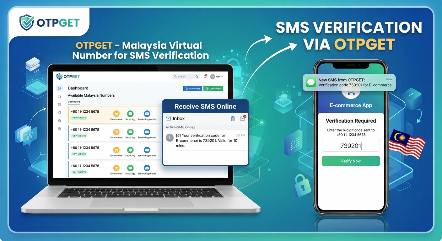 Malaysia Virtual Number for SMS Verification | OTPGET Expert Tips