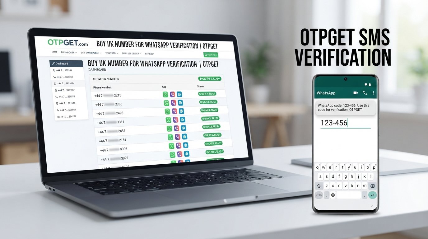 Buy UK Number for WhatsApp Verification | OTPGet Made Simple