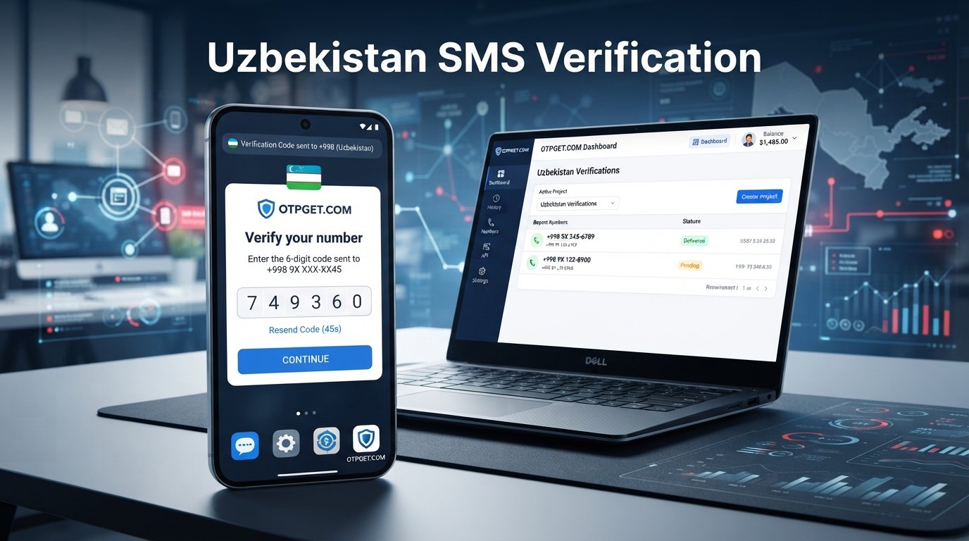 Uzbekistan Number for SMS Verification — OTPGet