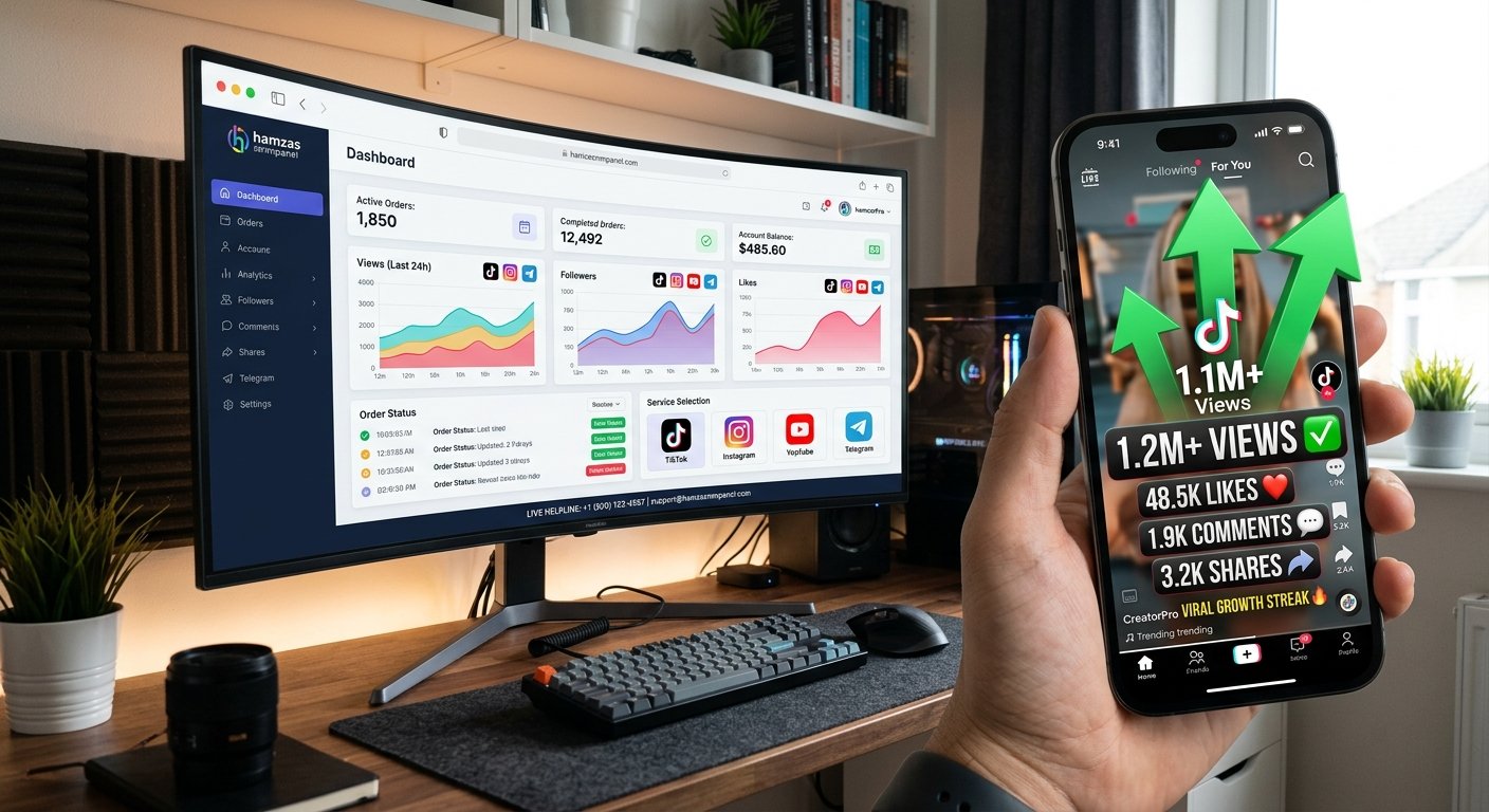 Buy TikTok Views & Boost For You Reach | HAMZA SMM PANEL Today
