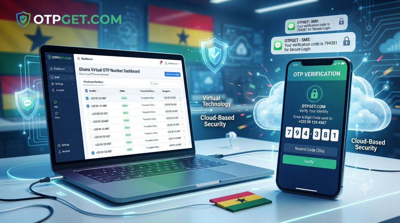 Ghana Virtual OTP Number — Best Paid Services Online Today