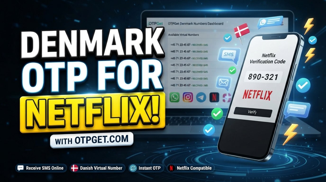 How to Get a Denmark Number for Netflix Verification — OTPGet