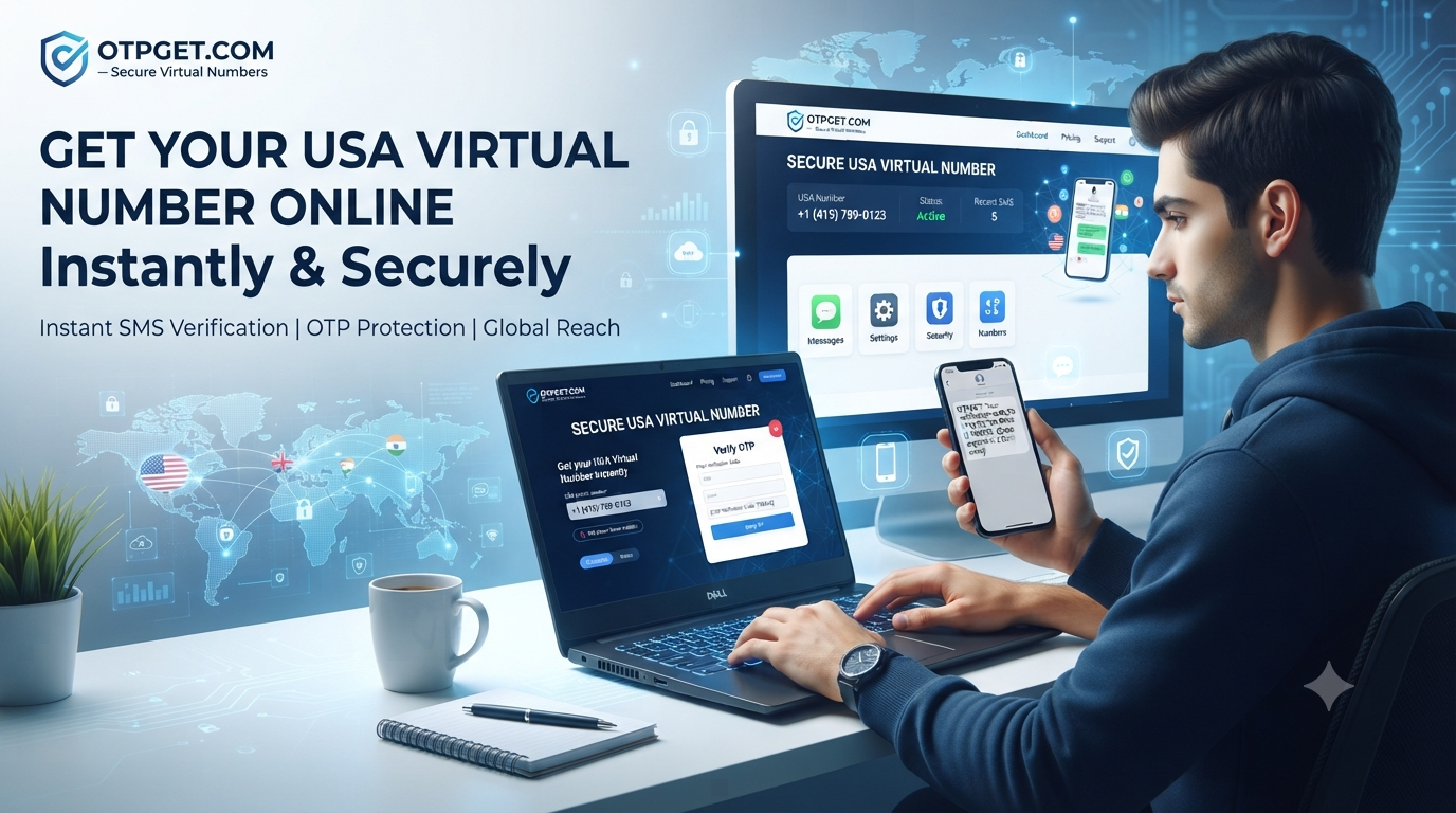Get USA Number Online Easily for OTP Verification with OTPGET
