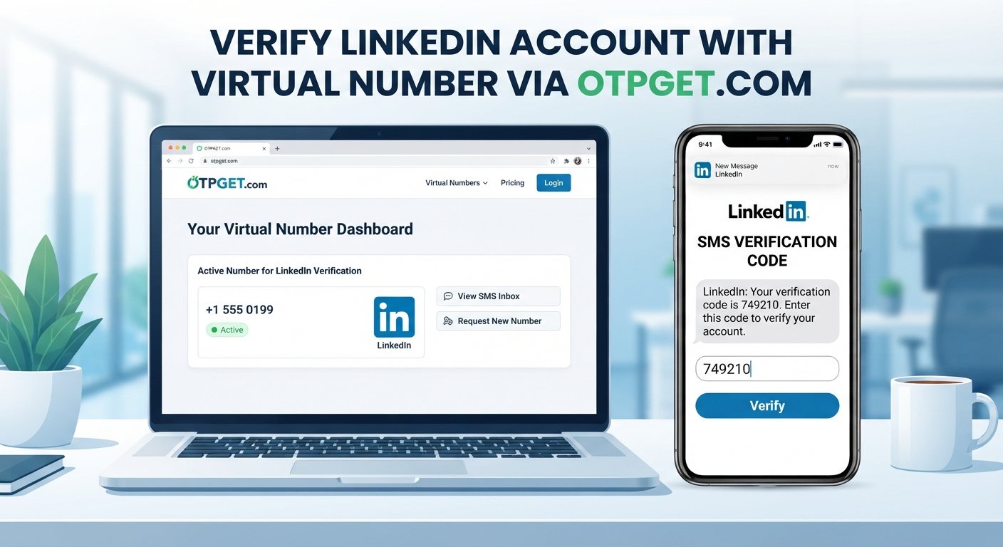 Verify LinkedIn Account with a Virtual Number: A Simple Guide