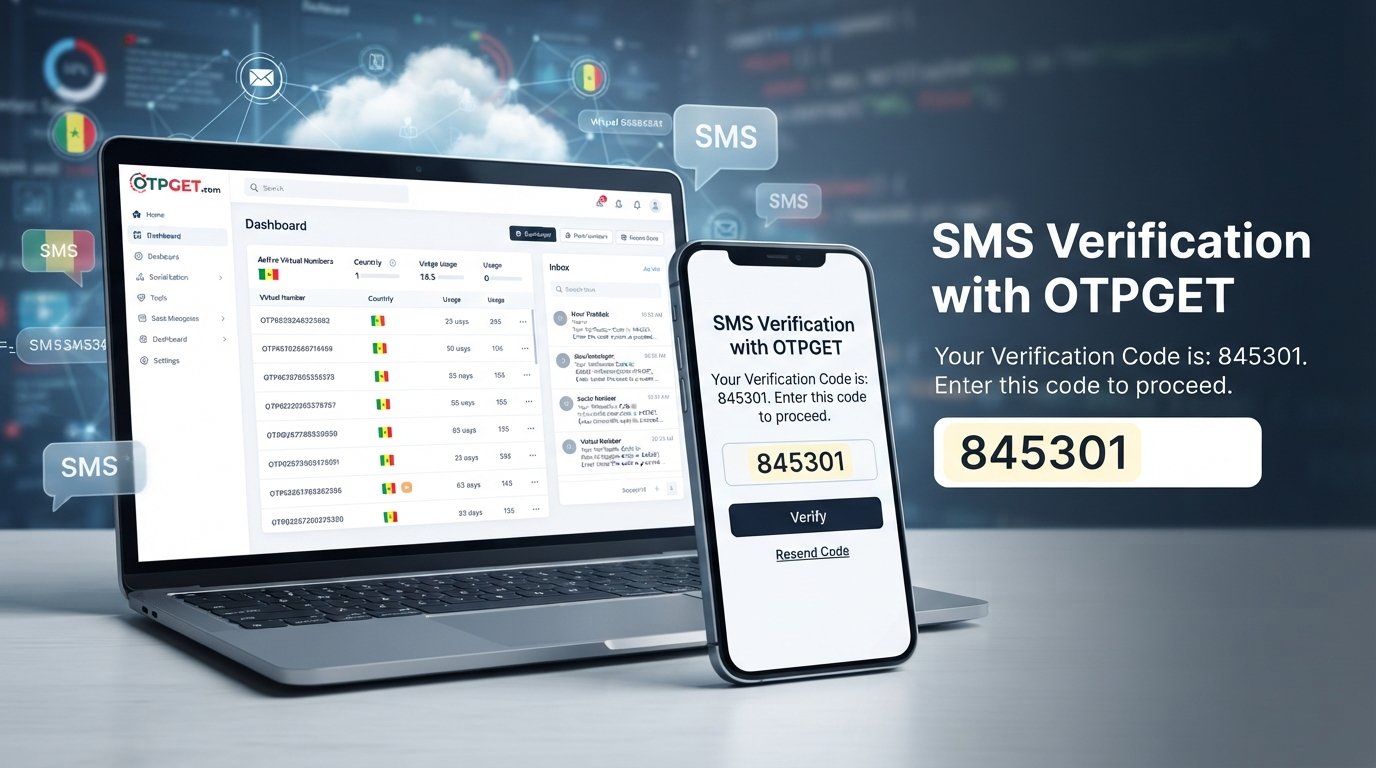 Senegal Virtual SIM for TikTok Verification: OTPGET Guide