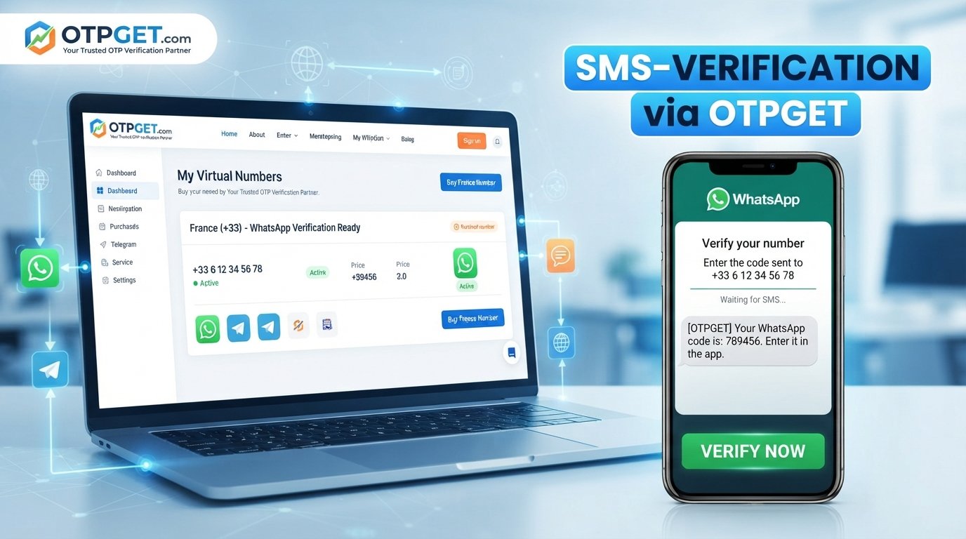 Buy a France Number for WhatsApp Verification Online | OTPGet