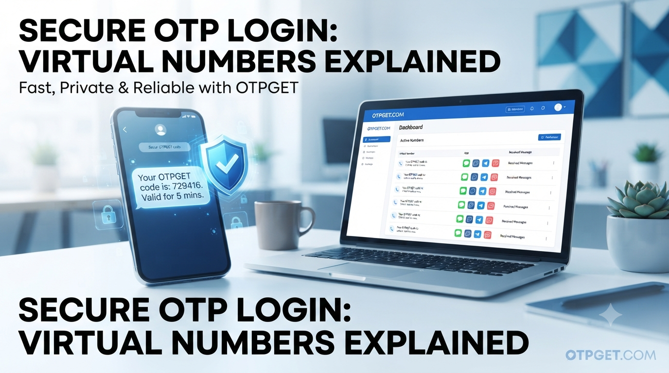 How to Get OTP Number for Facebook Without SIM Using OTPGET