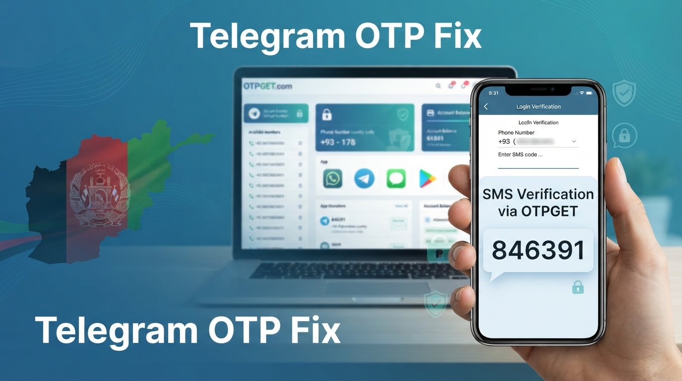Afghanistan Telegram Not Working? Fix Verification with OTPGET