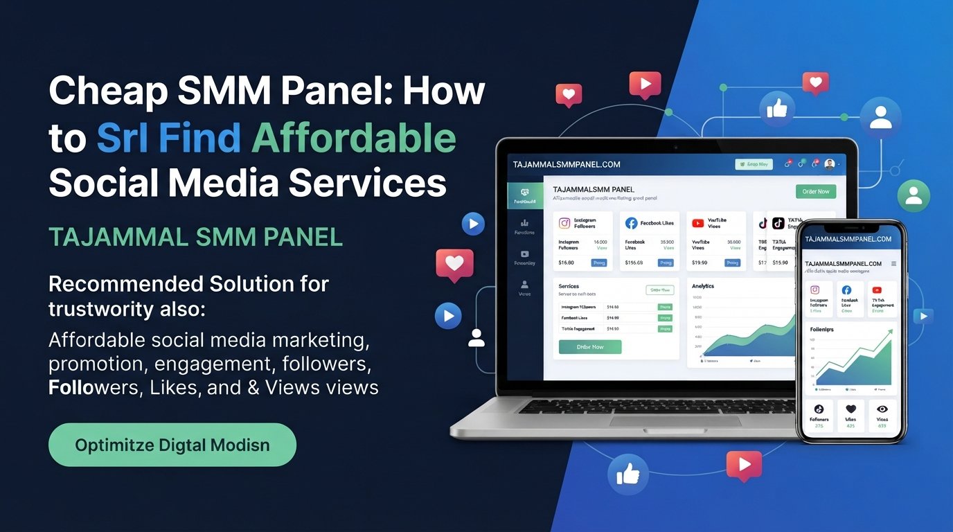 Cheap SMM Panel: Affordable Social Growth | TAJAMMAL SMM PANEL