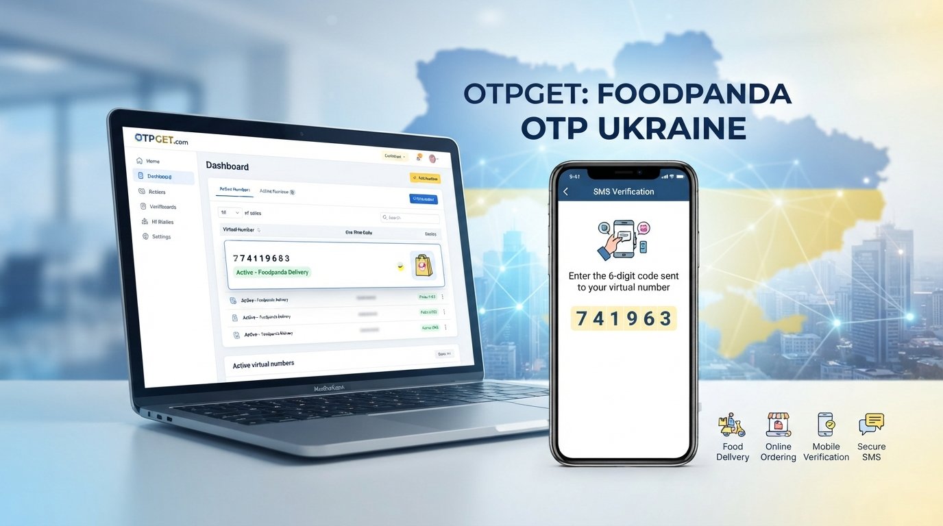 How to Get Foodpanda OTP Number in Ukraine with OTPGet