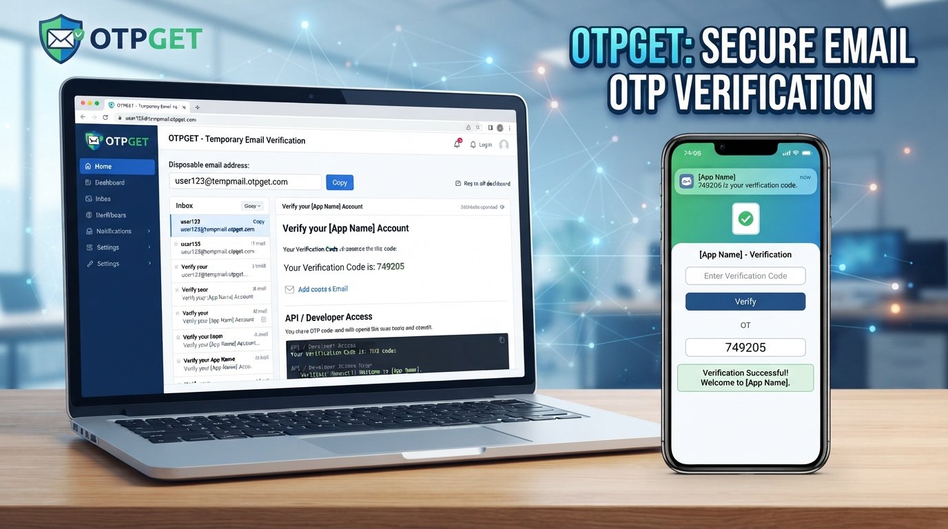 Best Temporary Email Service for Verification Codes | OTPGET