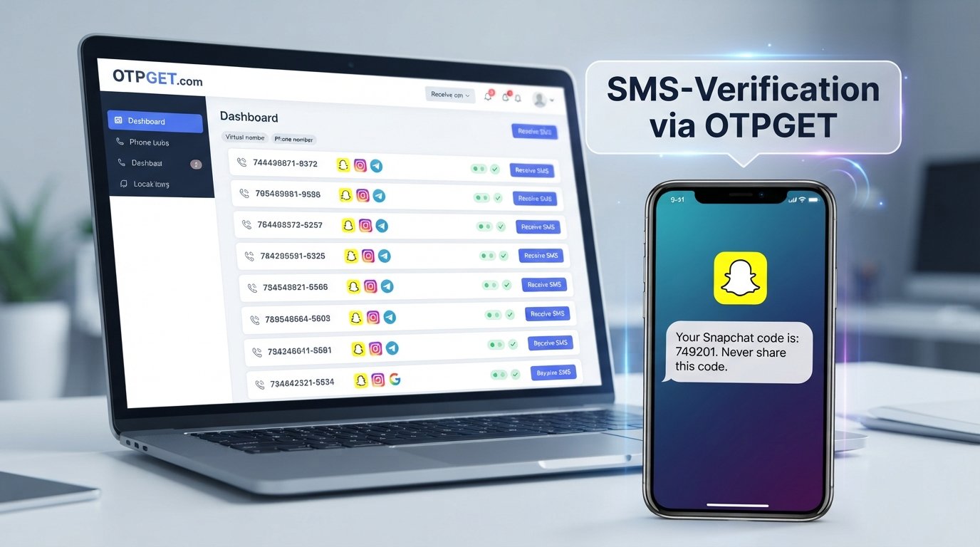 Private Snapchat Verification Number Guide: OTPGet Explained