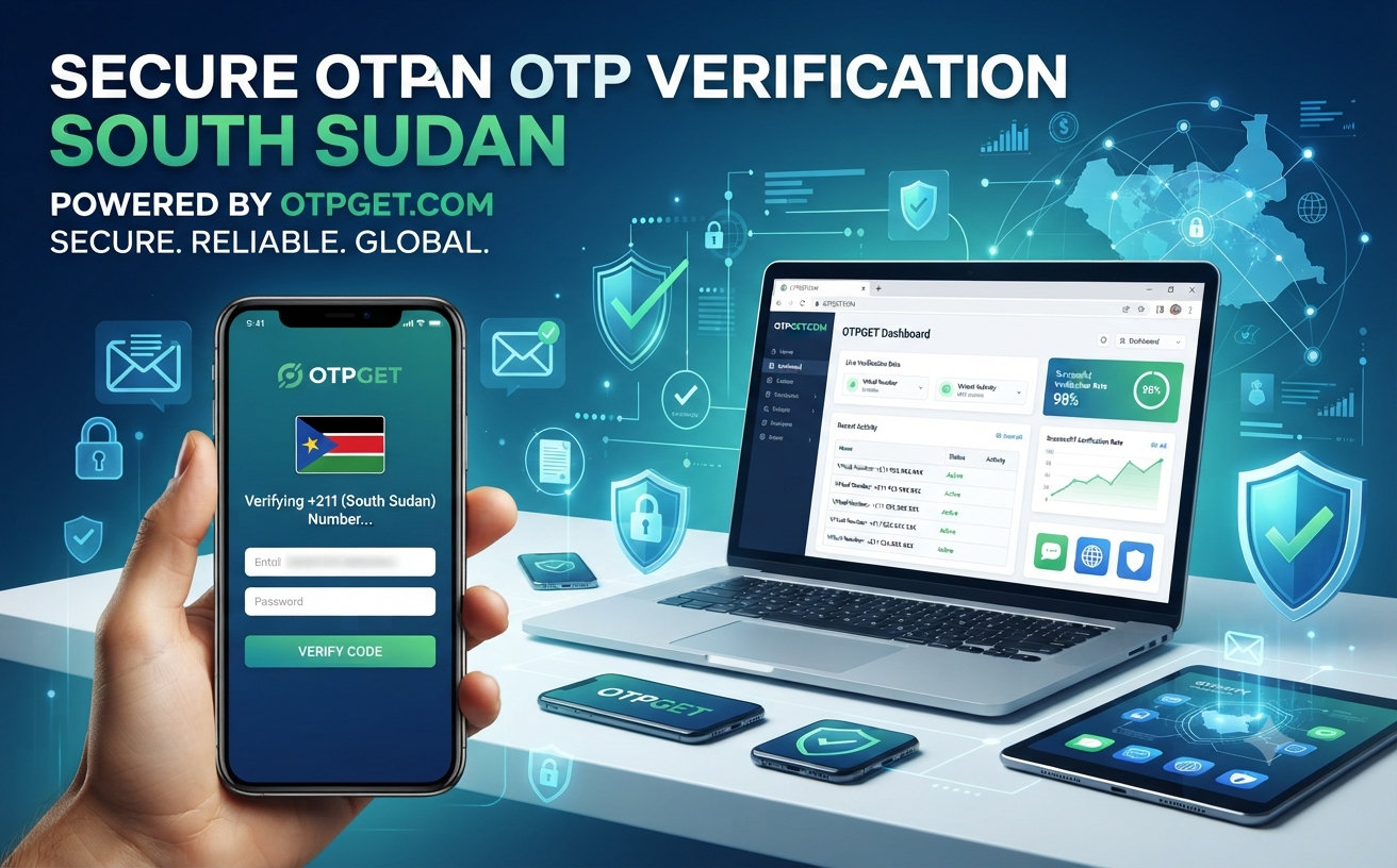 Get OTP Number for South Sudan — Reliable OTPGET Solution