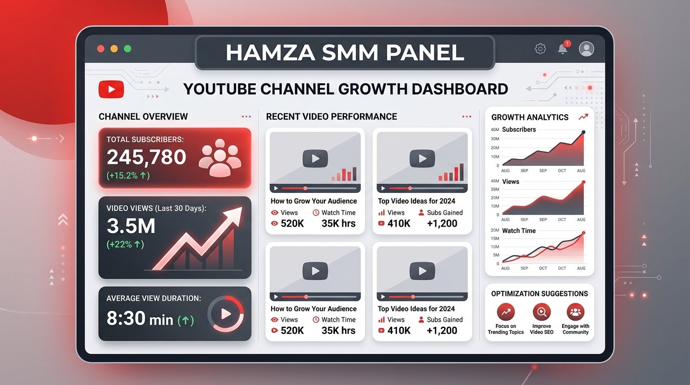 YouTube Subscribers and Views Packages | HAMZA SMM PANEL