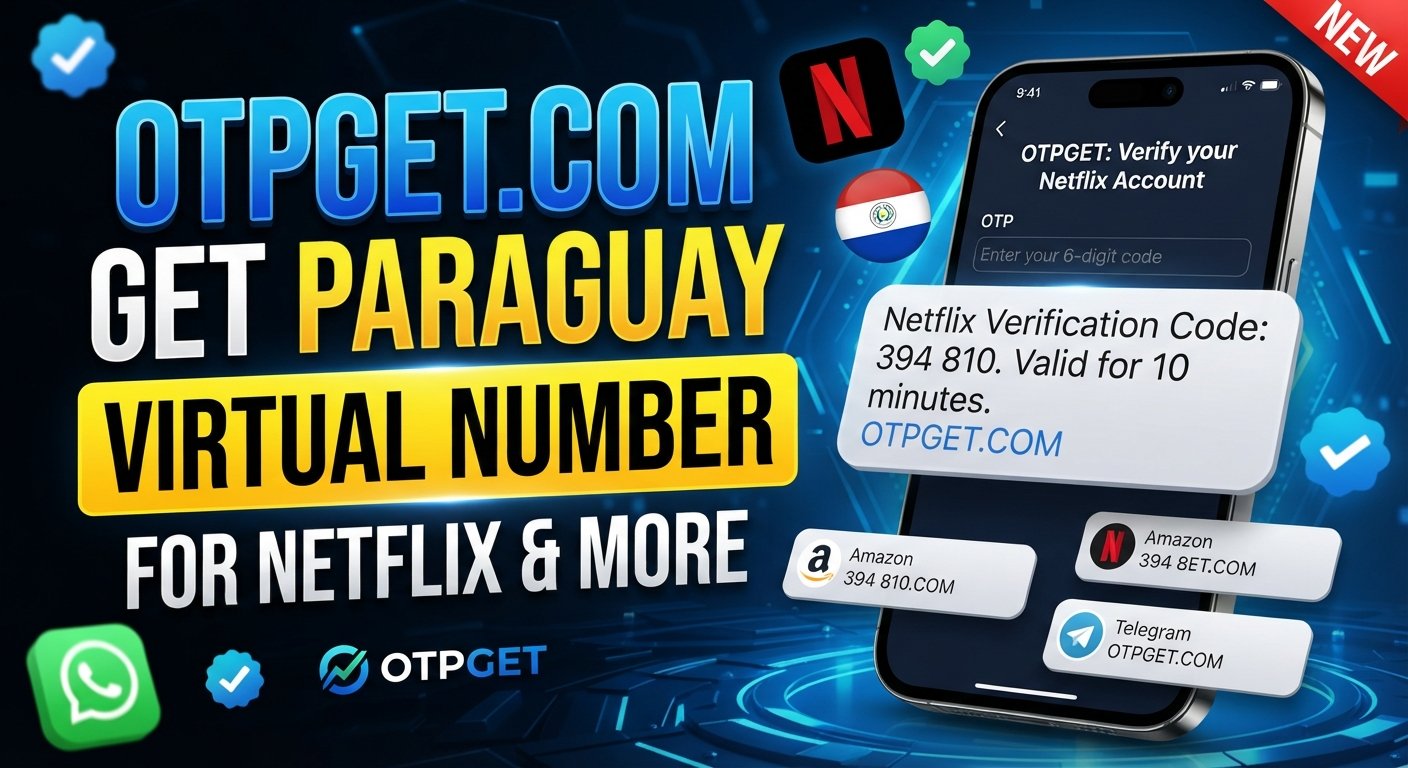 Paraguay Virtual Number for Netflix Account: OTPGet Guide Online