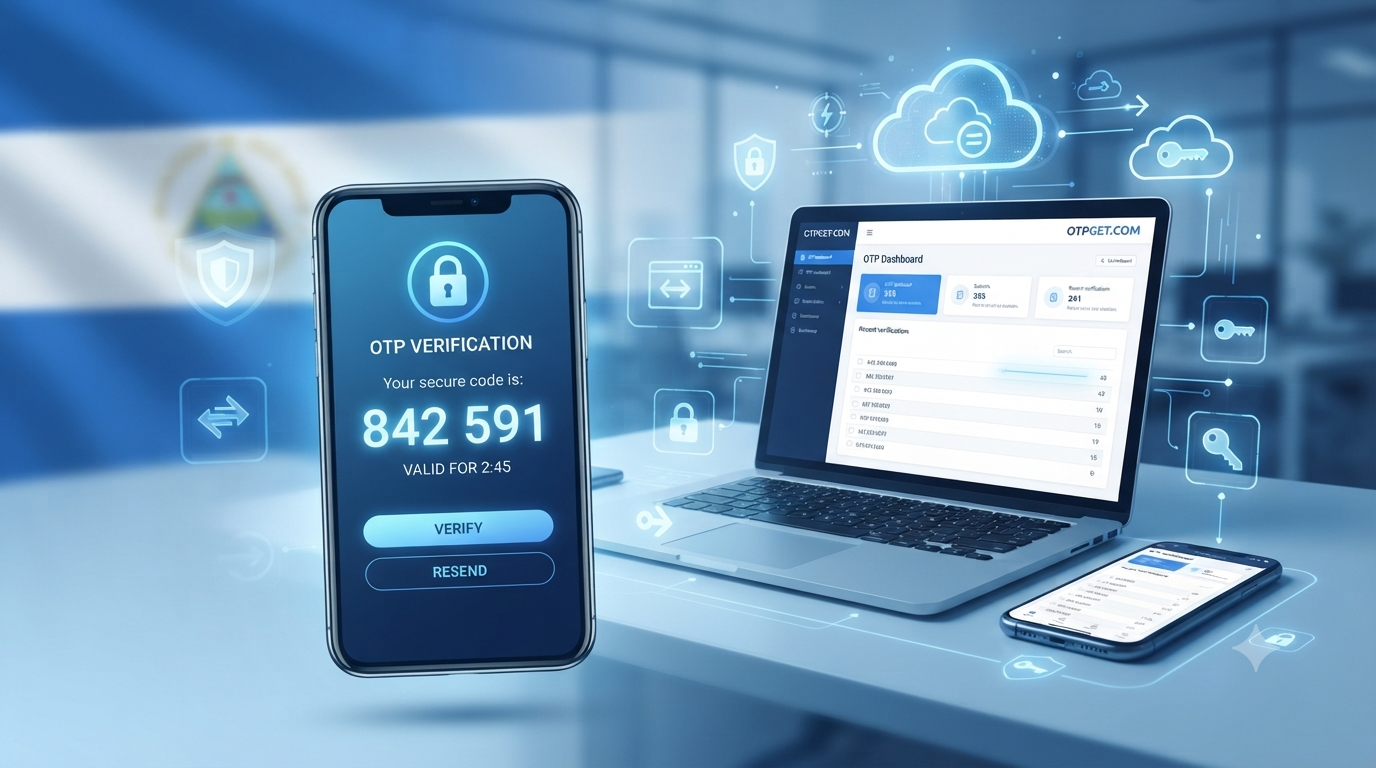Nicaragua Virtual Number for OTP Verification | OTPGET