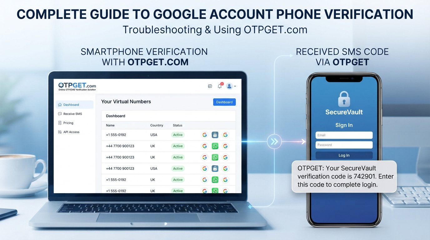Complete Guide to Google Account Phone Verification and OTPGET