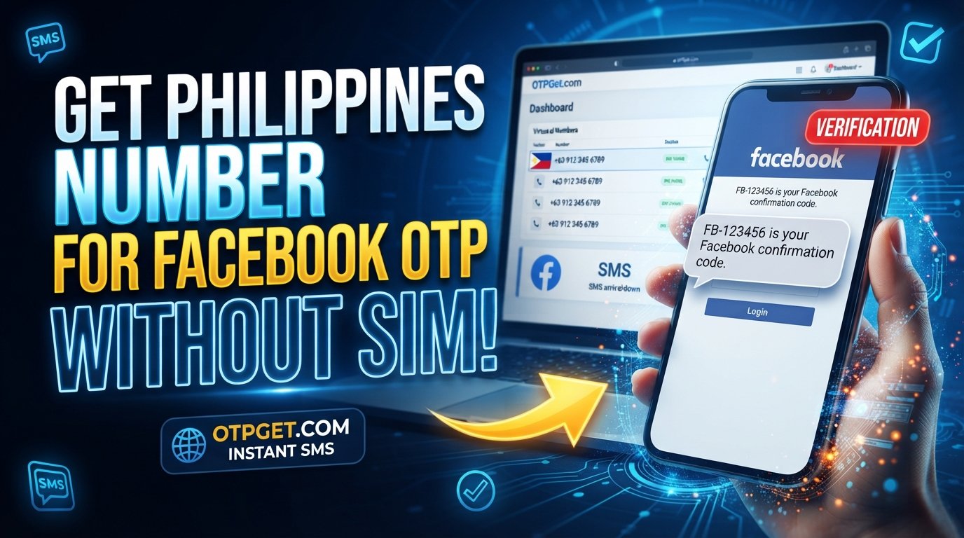 How to Get a Philippines Number for Facebook OTP with OTPGet