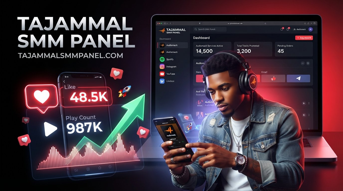 Buy Audiomack Track Likes | TAJAMMAL SMM PANEL Guide