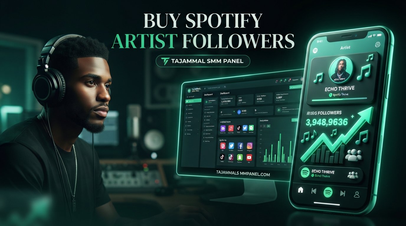 Buy Spotify Artist Followers | TAJAMMAL SMM Panel for Artists