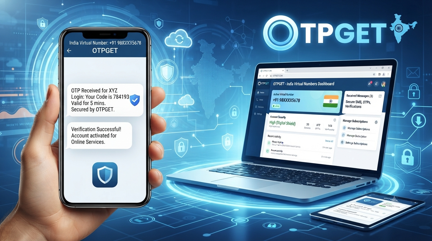 Buy India Virtual Number for OTP Verification with OTPGET Guide