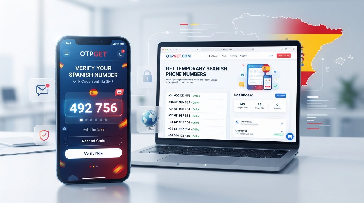 How to Get a Spain Temporary OTP Number with OTPGET Online Guide
