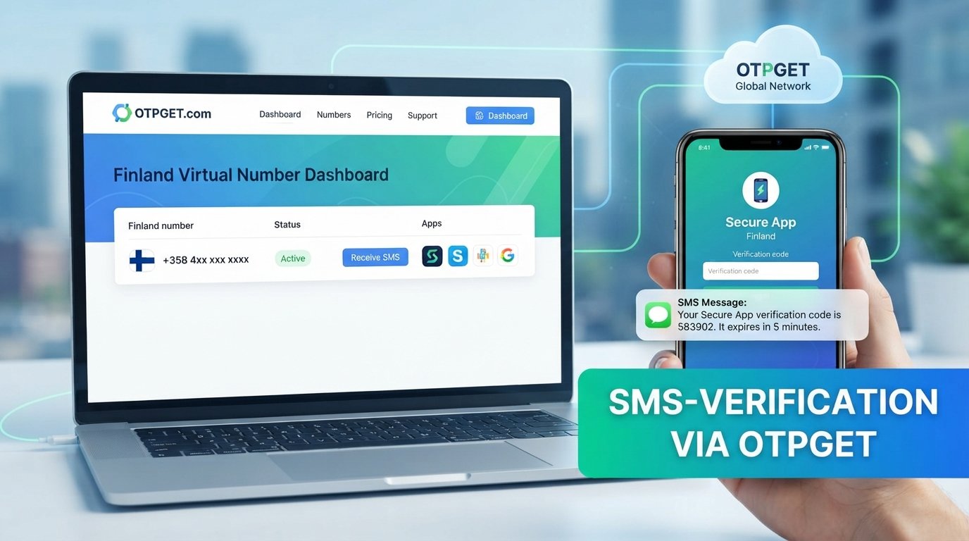 Finland Virtual Number for SMS Verification | OTPGET Guidebook