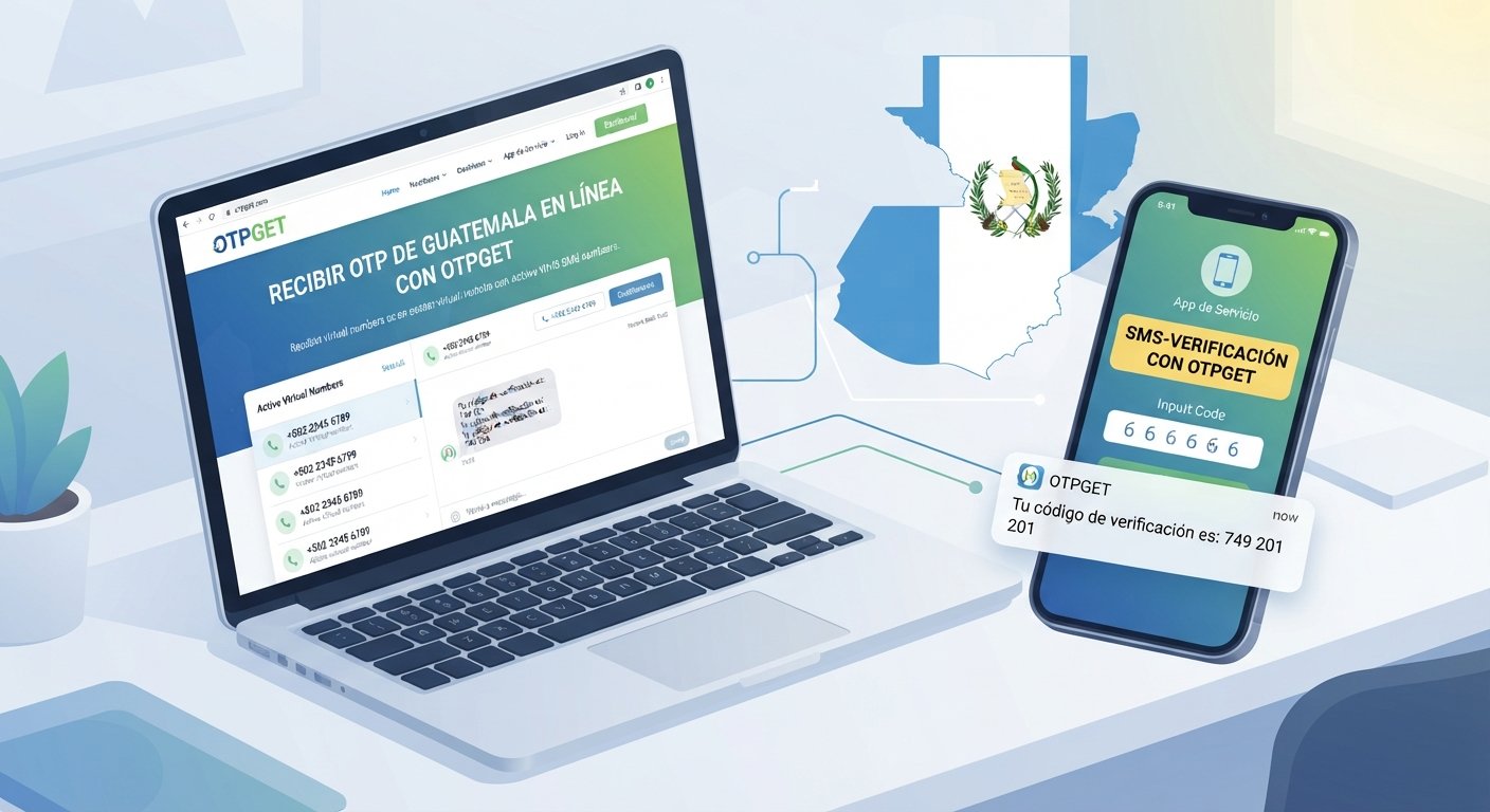 How to Receive Guatemalan OTP Codes Online Safely with OTPGET