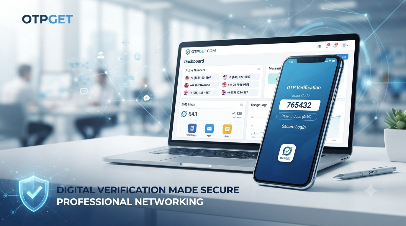 LinkedIn SMS Verification: Temporary Number Guide with OTPGET