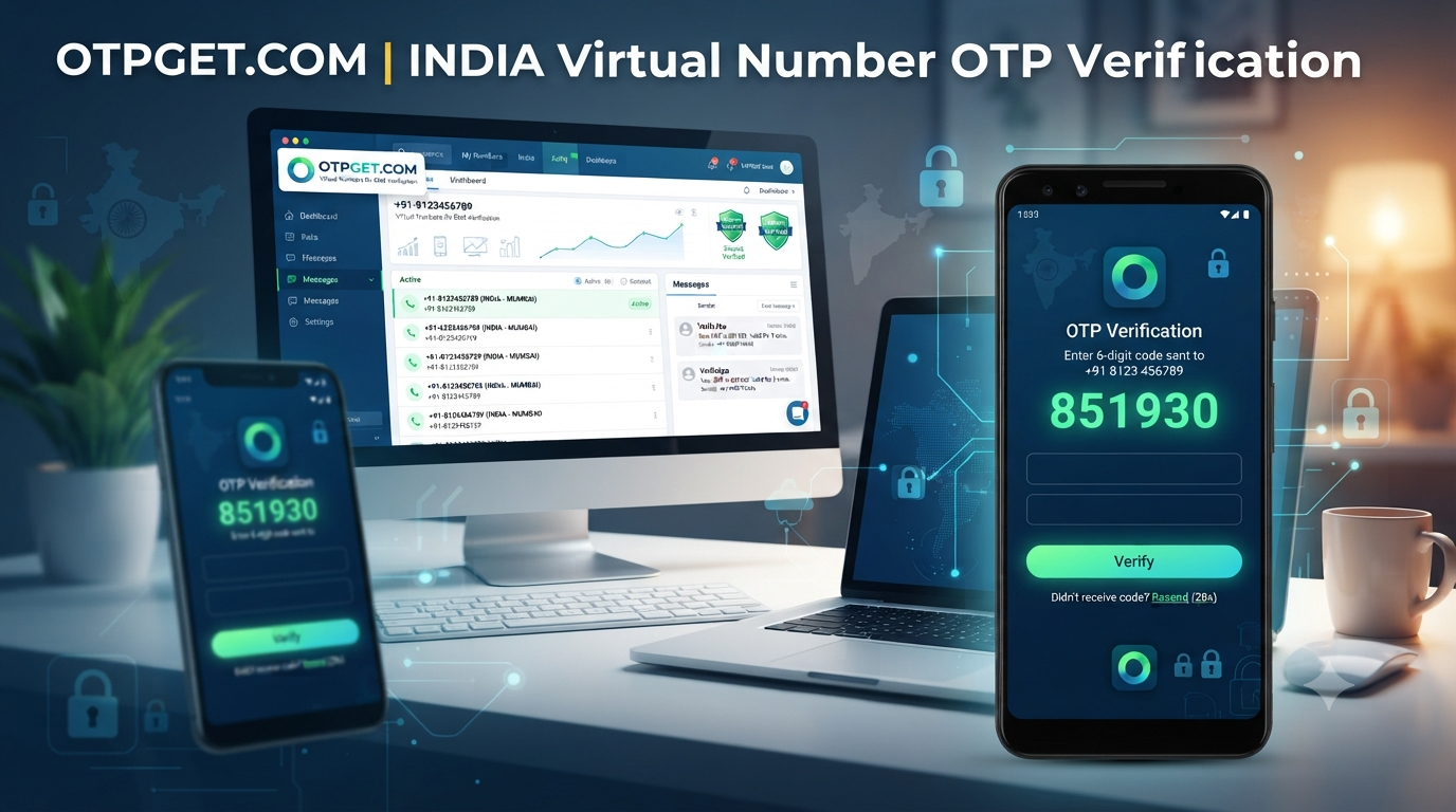 Buy India Number for OTP Verification - OTPGET Secure Online