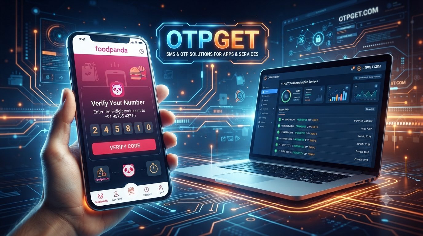 Foodpanda Anguilla OTP Number via OTPGET Virtual SMS Service