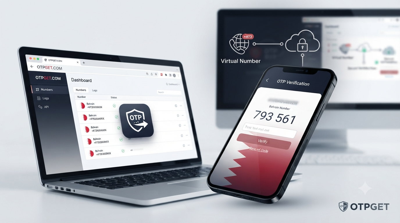 Bahrain Number SMS Verification: Easy OTPs with OTPGET Online