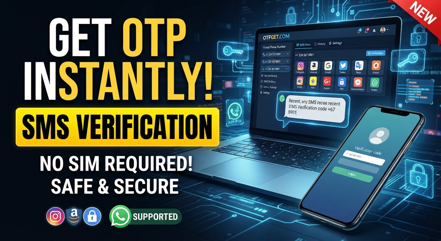 How Virtual Phone Numbers Work for SMS and OTP Verification Guide