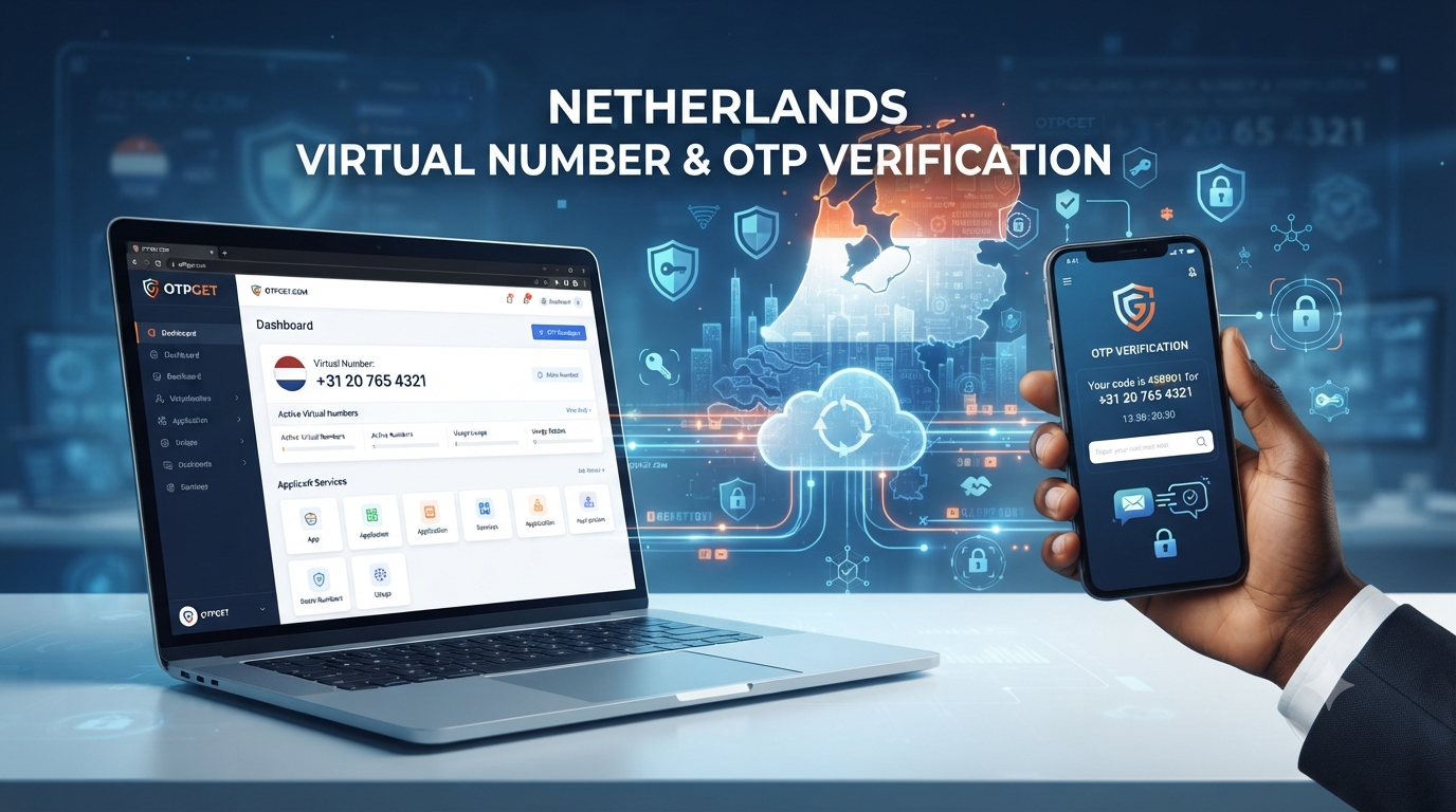 Buy Netherlands Virtual Number with OTPGET: Secure OTP Access