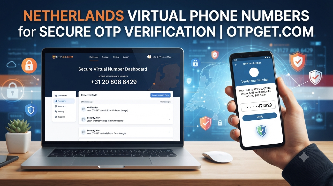 Netherlands Virtual OTP Number: Best Paid Verification Options