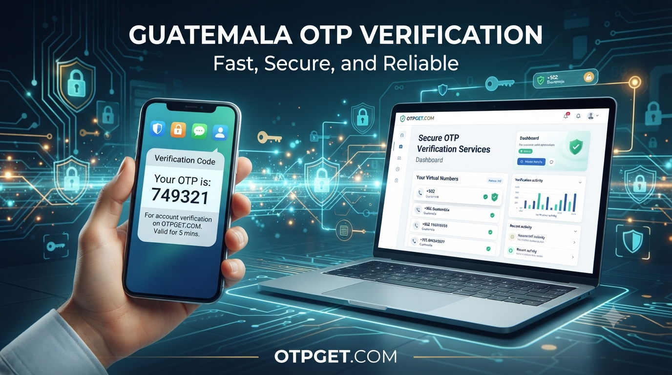 Get OTP Number for Guatemala — OTPGet: Fast SMS Access Online
