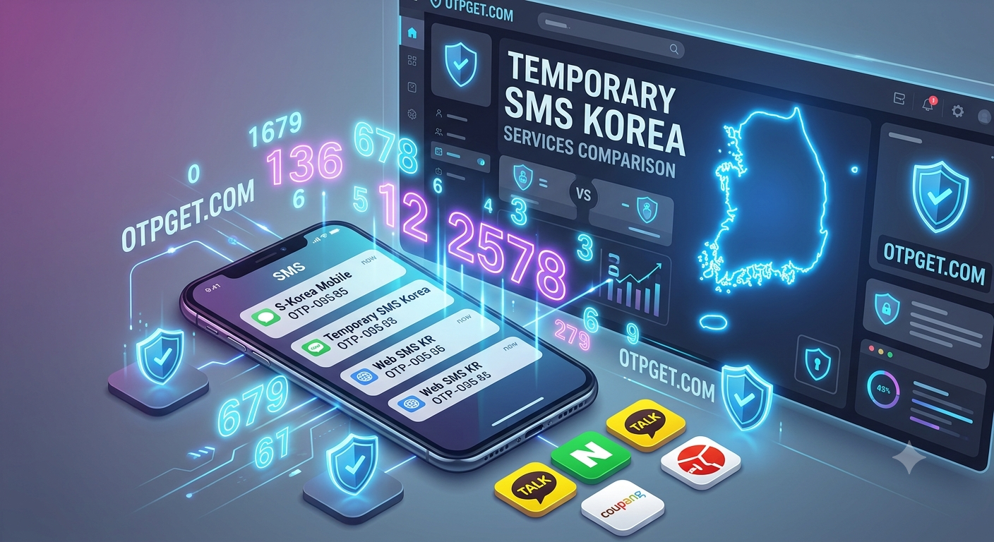 Korea Temp SMS Services Compared – Best OTP Solutions Online