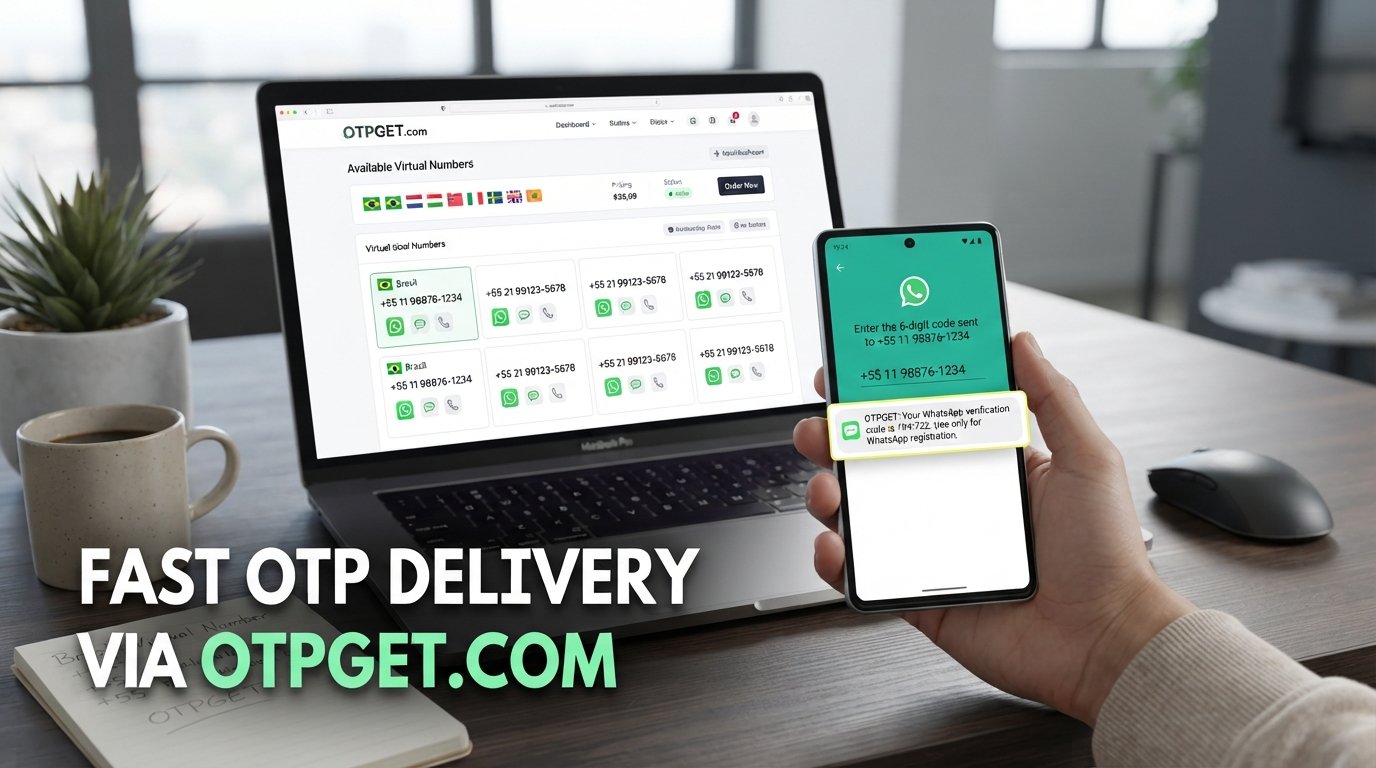 Brazil Virtual Number for WhatsApp: Fast OTP Delivery by OTPGET