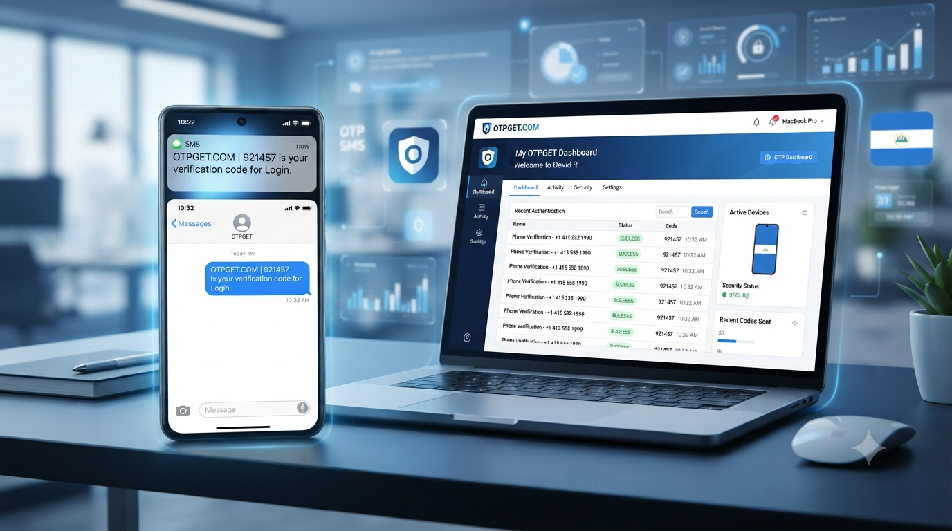 Get OTP Number for Nicaragua | Fast & Secure SMS Verification | OTPGET