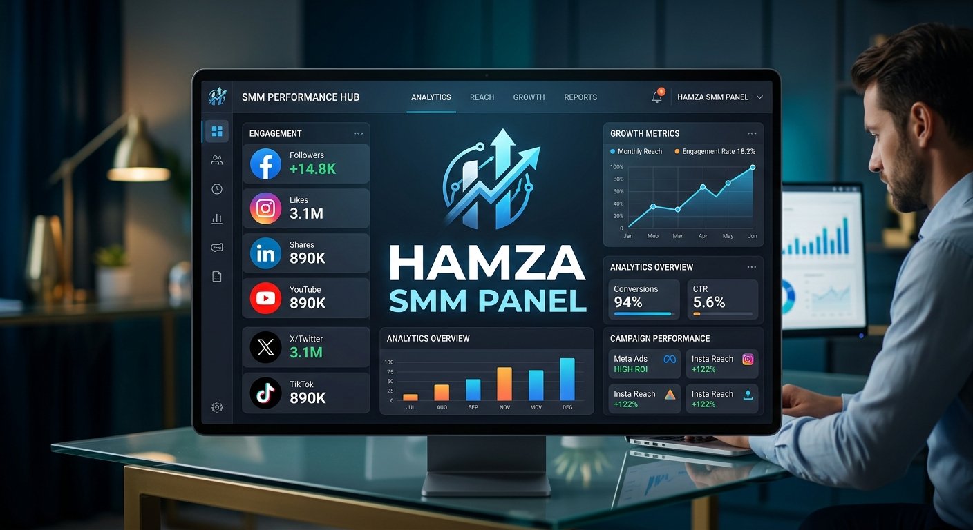 HAMZA SMM PANEL – Professional SMM Services for Social Growth