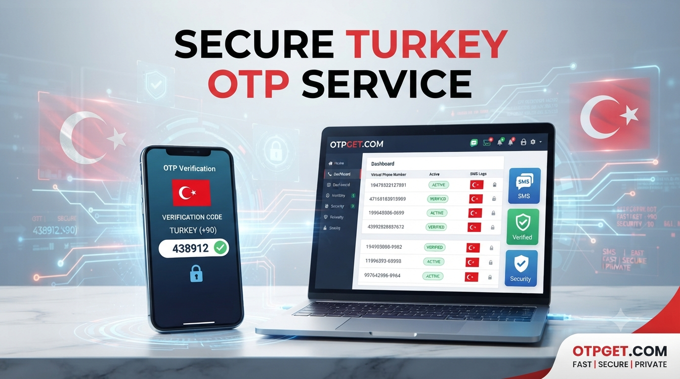 Turkey OTP Number Online: Trusted Verification by OTPGET Service