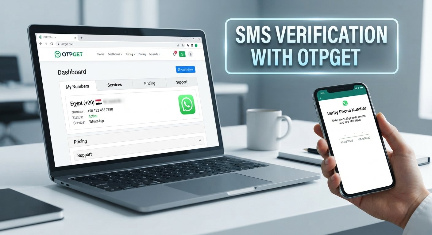 WhatsApp OTP Number for Egypt – Receive Code on OTPGET Online