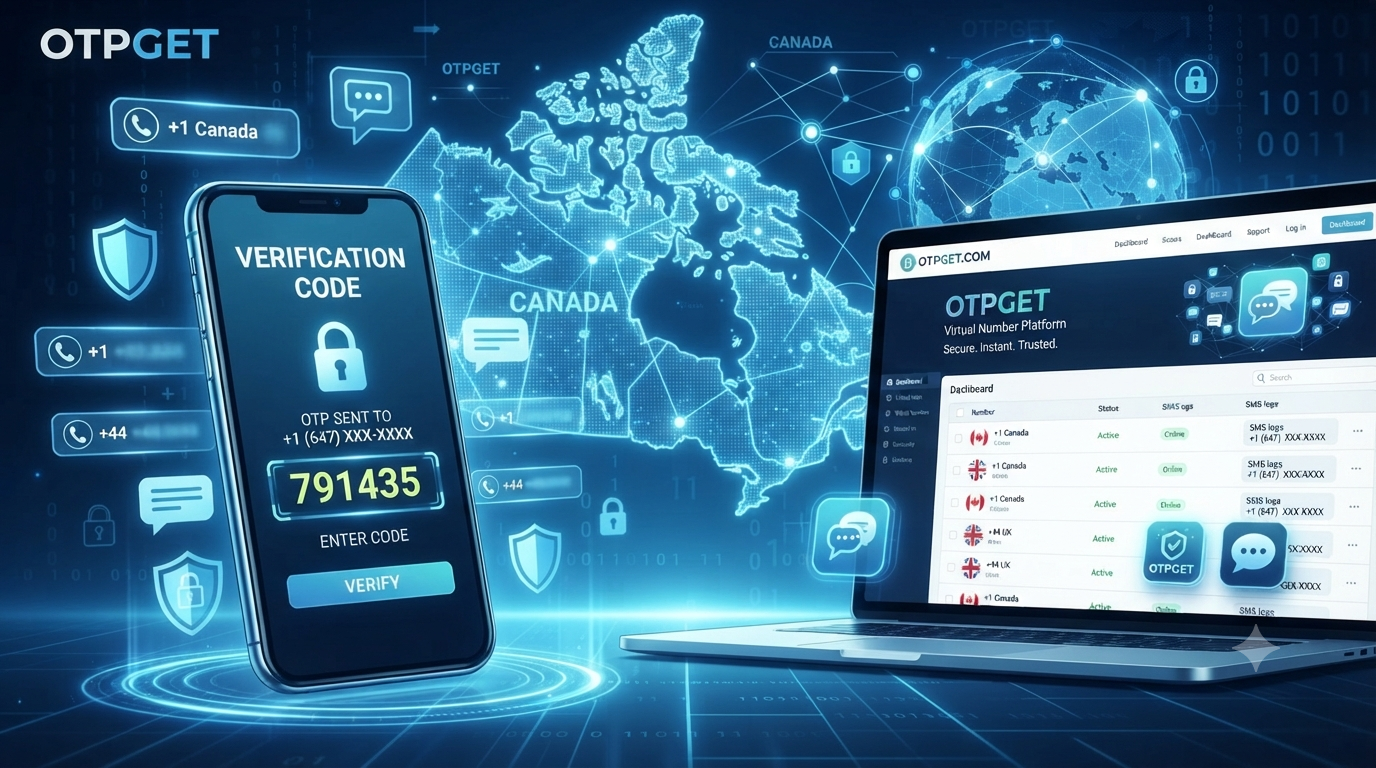 Canada virtual number | OTP SMS verification | virtual phone number Canada | receive SMS online guide
