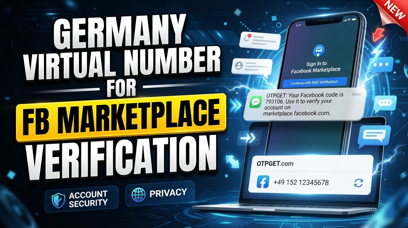 Germany Virtual Number for Facebook Marketplace Verification