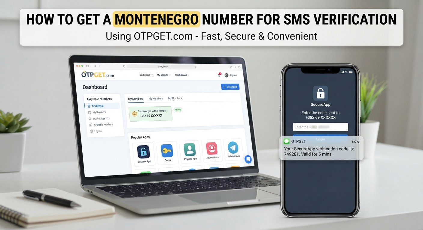 How to Get a Montenegro Number for SMS Verification Online Easily