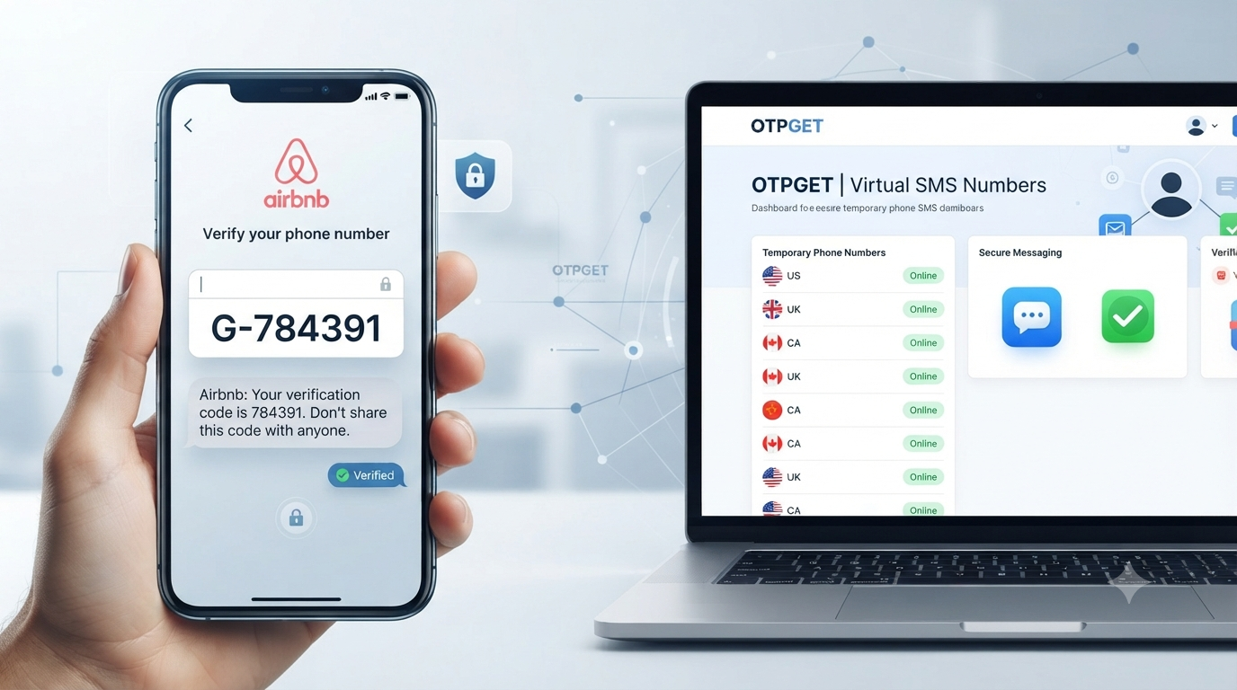 Airbnb SMS Verification with a Temporary Number | OTPGET Guide