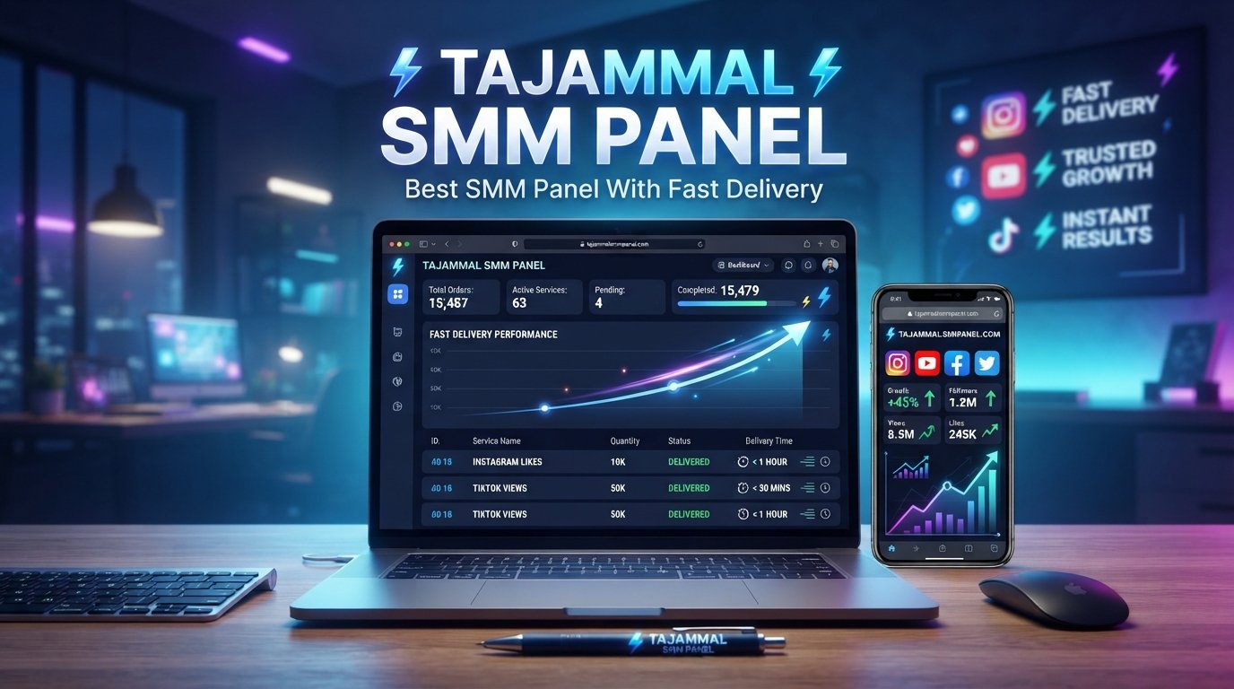 TAJAMMAL SMM PANEL: Best SMM Panel With Fast Delivery for Growth