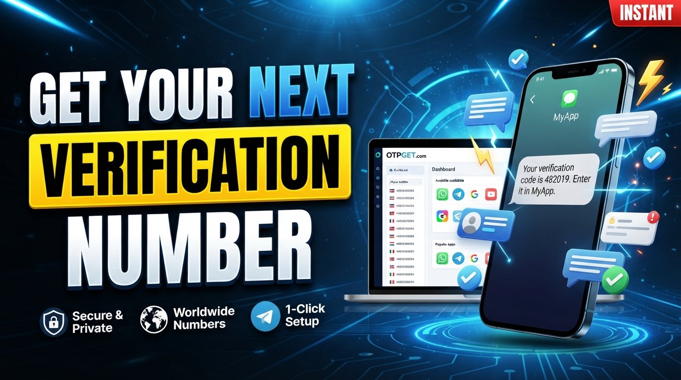 Log In to OTPGET and Order Your Next Number for OTP Verification