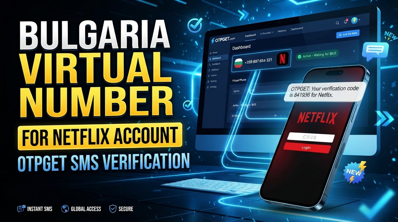 Bulgaria Virtual Number for Netflix | OTPGet Verification